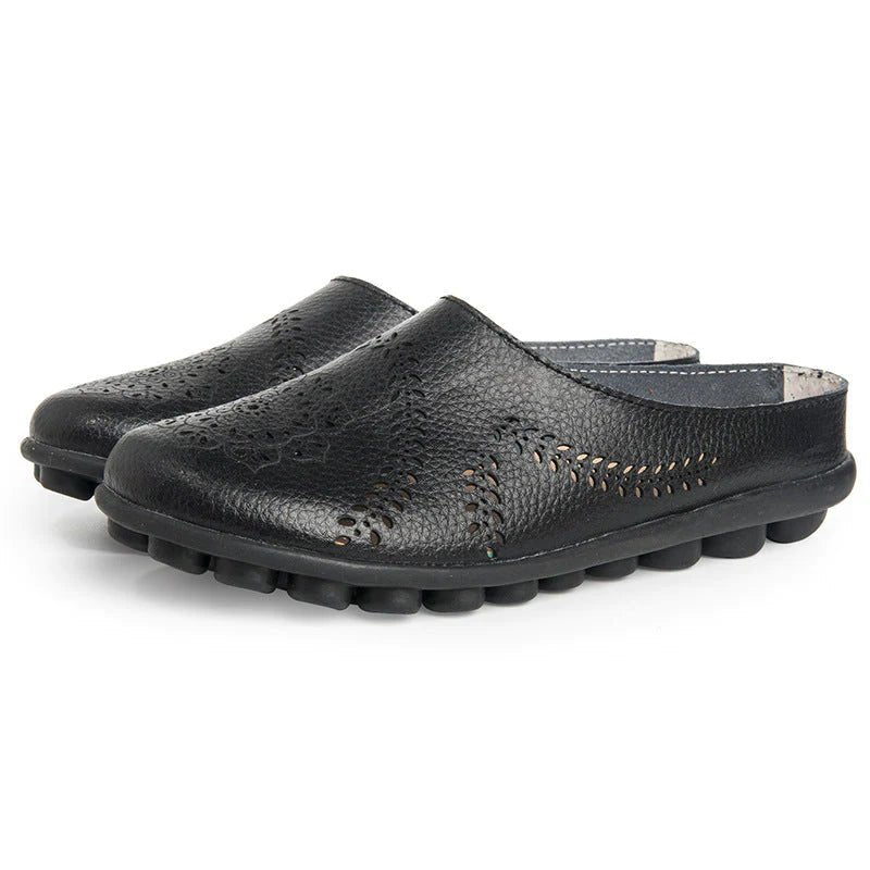 Ultra Comfortable & Non-slip Leather Slippers | Emilly™